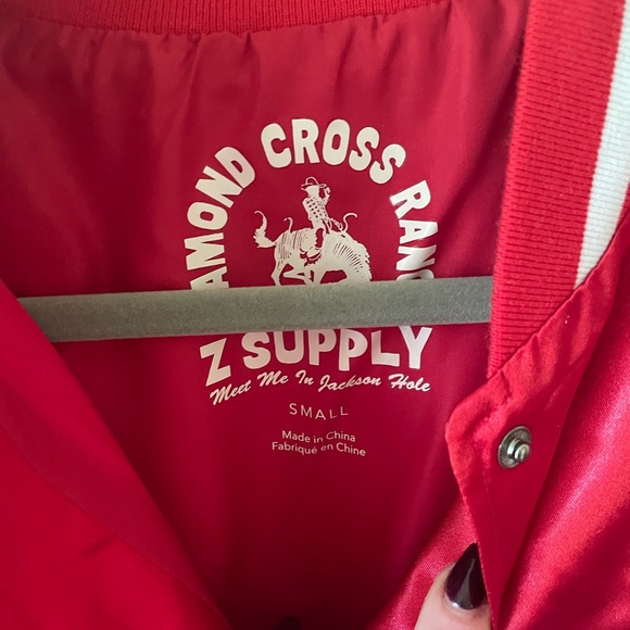 Diamond Cross ranch x Z supply rodeo baseball jacket - Picture 8 of 9